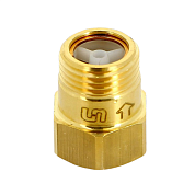 Клапан обратный компактный НВ 1/2"x1/2" под ключ UNI-FITT